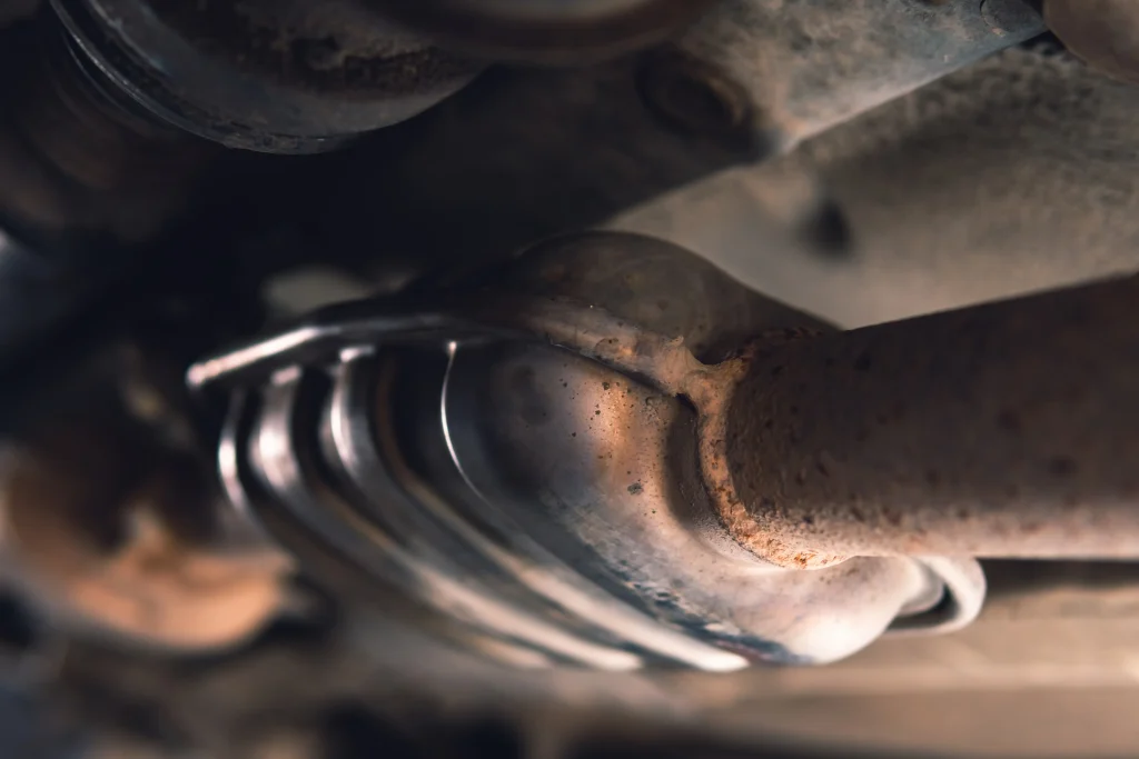 Catalytic Converter Close Up